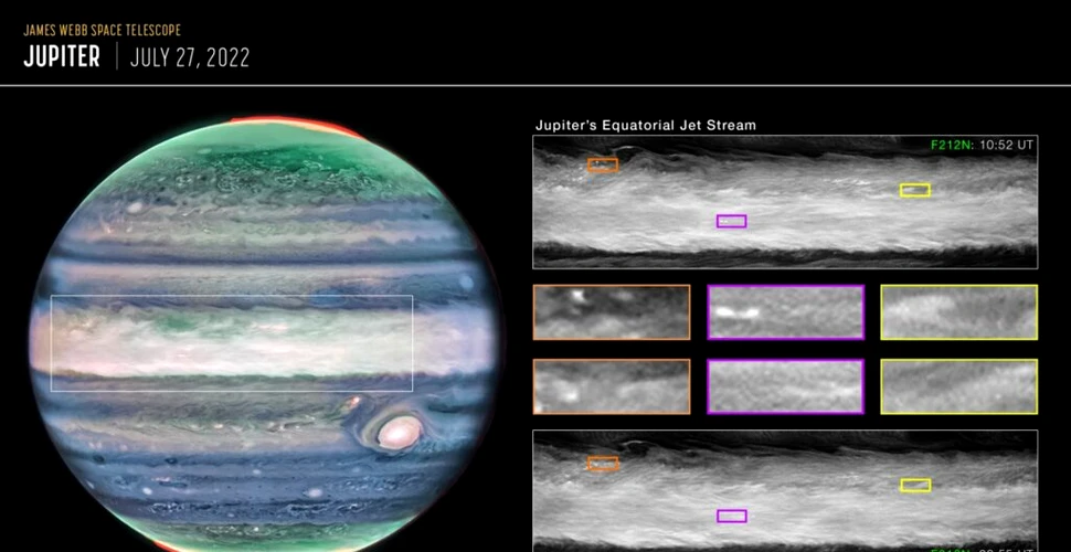 Descoperire surpriză pe Jupiter! Telescopul Webb a găsit ceva nemaivăzut în atmosfera planetei