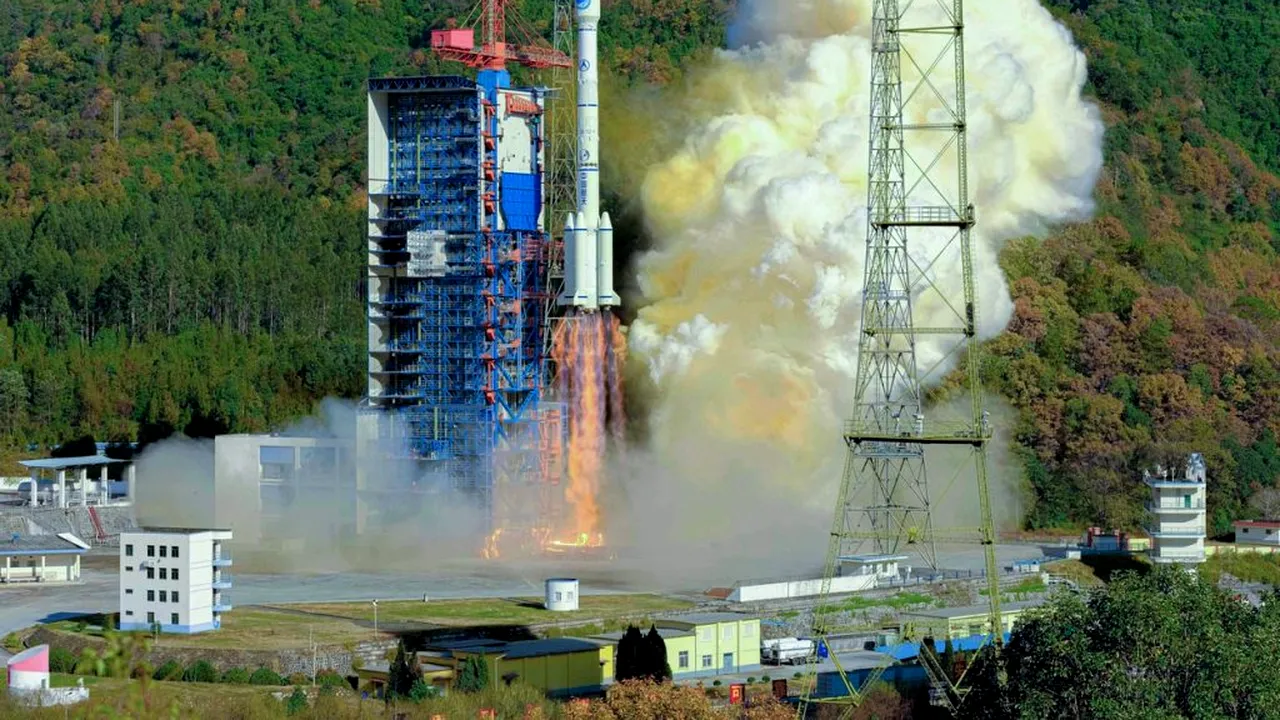 Beidou Satellites Launch, Xichang, China - 16 Dec 2019 