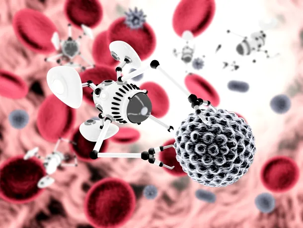 „Nanoroboţii vor fi prezenţi în fluxul nostru sanguin şi care ne vor augmenta sistemul imunitar”, spune Kurzweil