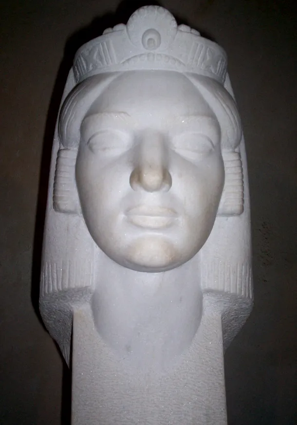 Statueta reginei Teuta din Muzeul de istorie din Skhodra