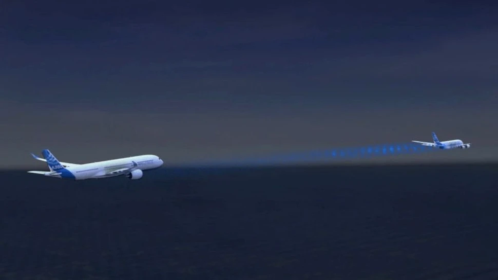 Proiect inspirat din zborul păsărilor migratoare. Airbus vrea să lanseze în tandem două aeronave pentru a reduce consumul de combustibil