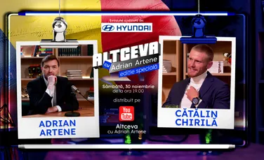 Super-campionul Cătălin Chirilă, povestea unui erou renăscut, de 1 Decembrie,  la Altceva cu Adrian Artene