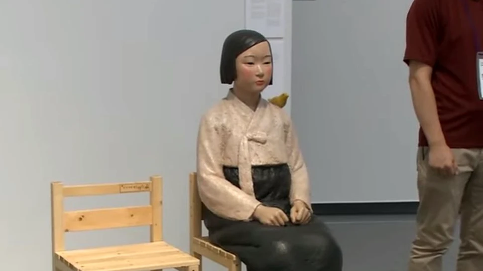 Unde va ajunge statuia cu o ”femeie de reconfortare”, cenzurată în Japonia