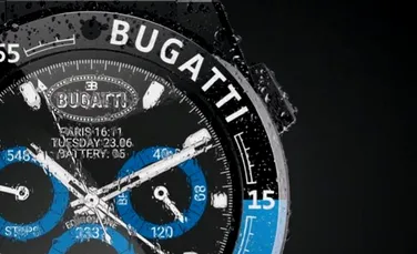 Bugatti a lansat un ceas inteligent de lux care monitorizează somnul. Cât costă smartwatch-ul