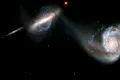 Astronomii au descoperit găuri negre „flămânde” care se hrănesc cu gaz intergalactic