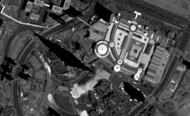 Cum se vede cea mai înaltă clădire din lume în prima filmare HD realizată din satelit? (VIDEO)