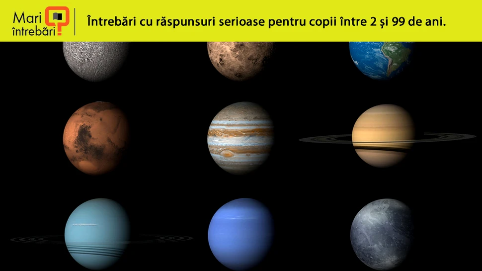 De ce sunt planetele rotunde?