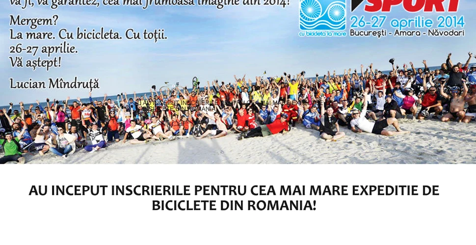 „ProSport Cu bicicleta la mare”  – editia 2014