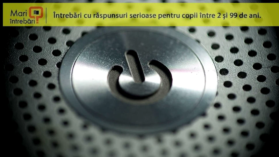 Ce înseamnă simbolul de deasupra butonului de pornire/oprire?