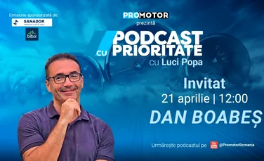 „Podcast cu Prioritate” by ProMotor, episodul 72 – Dan Boabeș demontează mituri despre taximetria bucureșteană