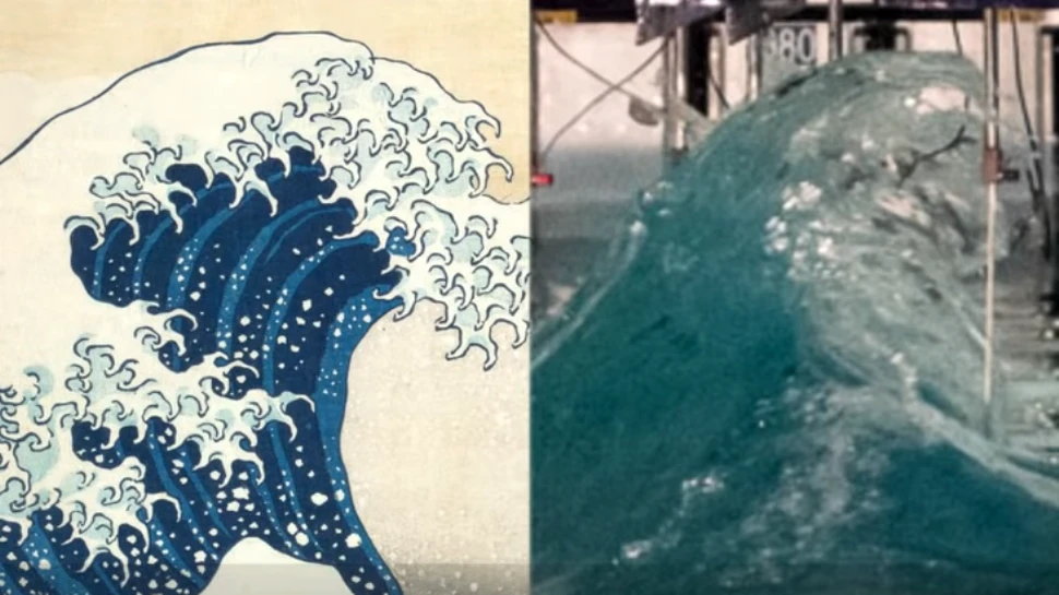 Celebrul ”Marele Val”, un val neobişnuit de mare comparativ cu cele din jur, a fost creat în laborator. Experimentul scoate la iveală un fenomen cu potenţial catastrofal