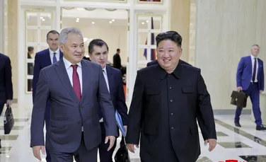 Întâlnire între Kim Jong Un și Serghei Șoigu la Phenian