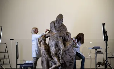 Lucrările de conservare a uneia dintre sculpturile lui Michelangelo au dus la descoperirea unor detalii necunoscute