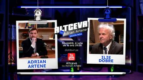 Vocea de legendă a radioului românesc se destăinuie la „Altceva cu Adrian Artene”. Omul recordurilor mondiale: „Cred că timpul lui Ilie Dobre s-a încheiat!”