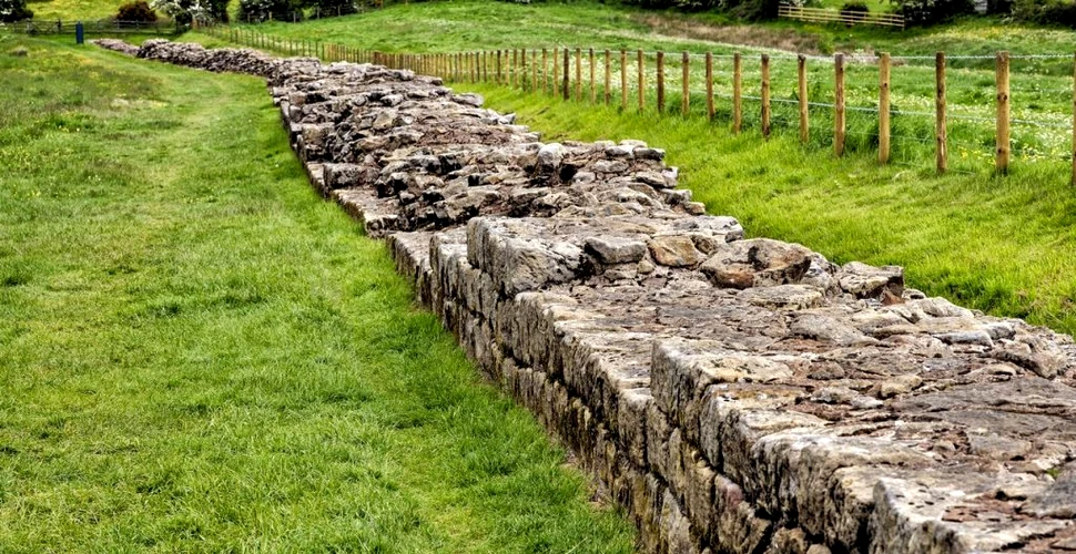 O nouă secțiune din zidul lui Hadrian a fost descoperită