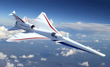 Avionul supersonic experimental al NASA, gata să fie vopsit în noi culori