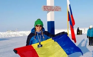 Simona Dumitrescu, prima femeie din România care a participat la Maratonul de la Polul Nord, a cucerit medalia de de argint