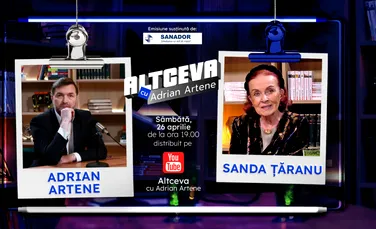 Sanda Țăranu, vocea TVR care a unit o țară întreagă , revine în lumina reflectoarelor la „Altceva cu Adrian Artene”