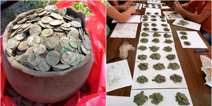 Un tezaur cu mii de monede medievale, descoperit în România