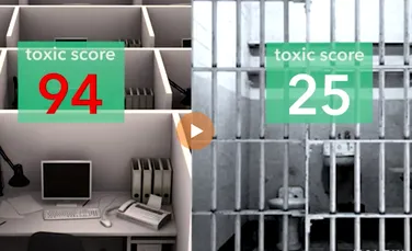 Ceva anume din biroul tău modern este mult mai murdar şi nociv decât cel dintr-o celulă a fostei închisori Alcatraz? VIDEO