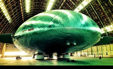 Uimitorul dirijabil care va revoluţiona transportul aerian urmează să fie testat (FOTO)