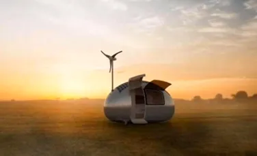 Cum funcţionează „ecocapsula”. Ai tot confortul de acasă pe drum, susţinut de energii regenerabile – VIDEO