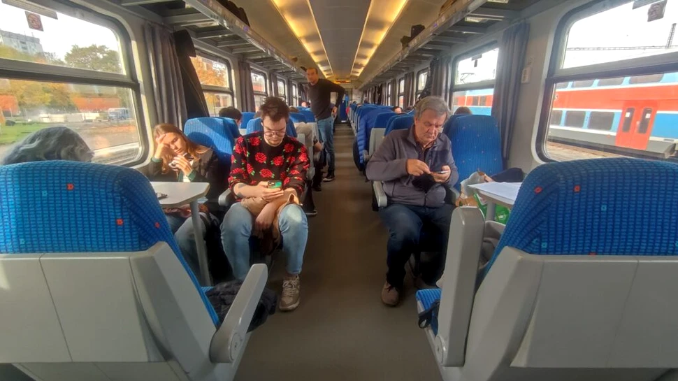 O companie feroviară introduce vagoane „premium” interzise copiilor sub 12 ani