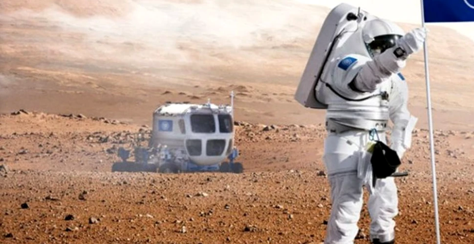 Aşa ar putea arăta steagul pe care omenirea îl va duce pe Marte – VIDEO