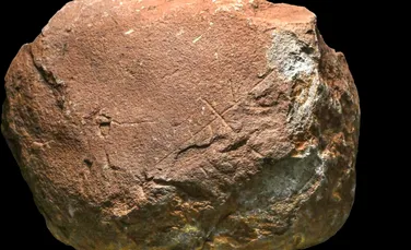 O zgârietură antică ar putea fi unul dintre cele mai vechi simboluri gravate în stâncă