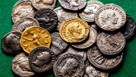 Unde au fost găsite mai multe monede romane dispărute dintr-un muzeu din Timiș?