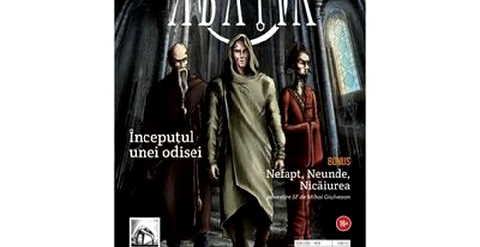 Abaţia, prima revistă de benzi desenate inspirată de un roman SF românesc, s-a lansat în România