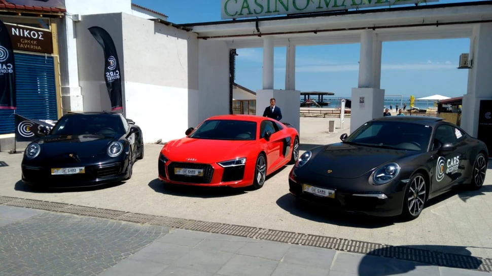 Un Ferrari Enzo şi alte 100 de maşini exclusiviste participă la „Cars&Coffee”, în Mamaia