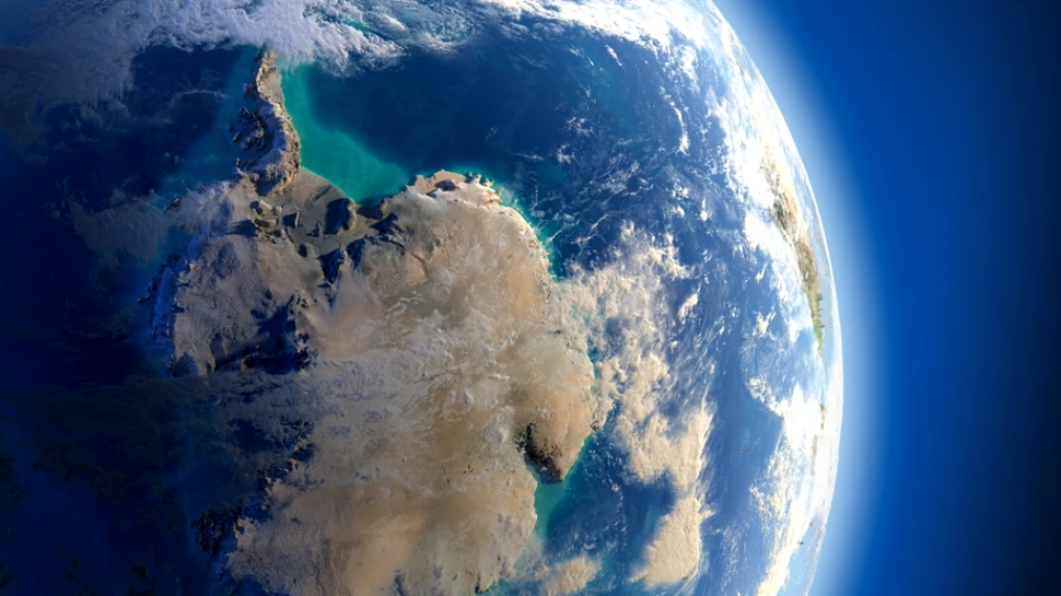 Harta continentului ascuns sub gheaţă. Cercetătorii văd pentru prima dată ce se află acolo (FOTO)