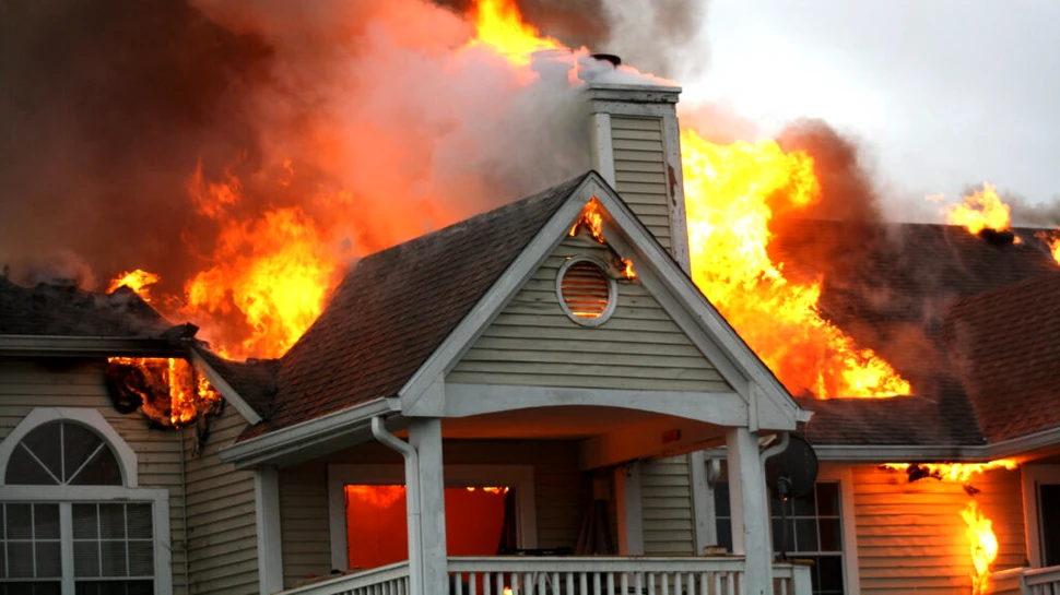 Un câine a reușit să declanșeze un incendiu după ce a pornit uscătorul de păr