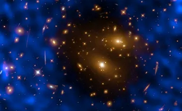 Un cluster galactic produce noi stele de 300 de ori mai rapid decât Calea Lactee
