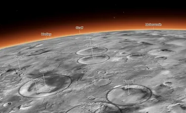 Hartă interactivă: Planeta Marte, așa cum nu ai mai văzut-o