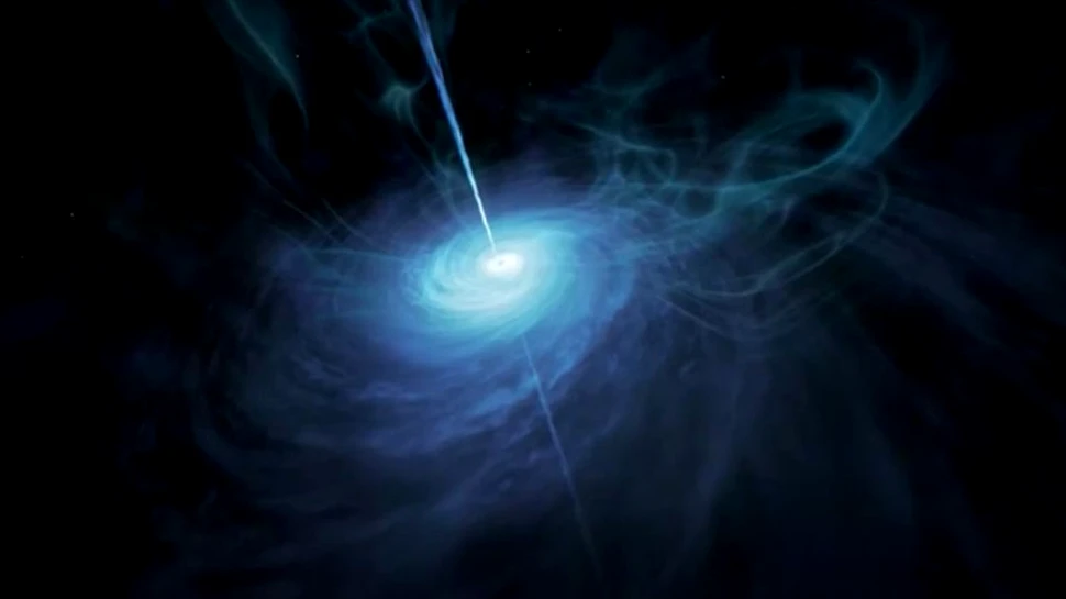 Universul primoridal era luminat de un quasar ce are în centrul său o gaură neagră supermasivă