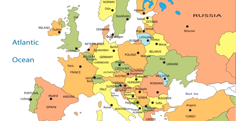 Harta criminalităţii la nivel european. Regiunea din România care iese din tipare (FOTO)