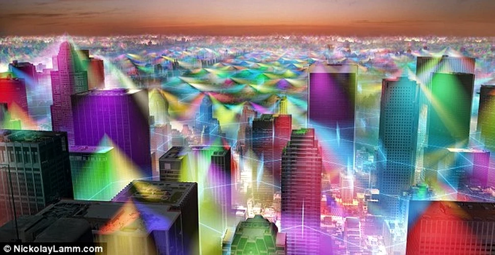Cum ar arăta oraşele dacă am putea vedea semnalele de telefonie mobilă