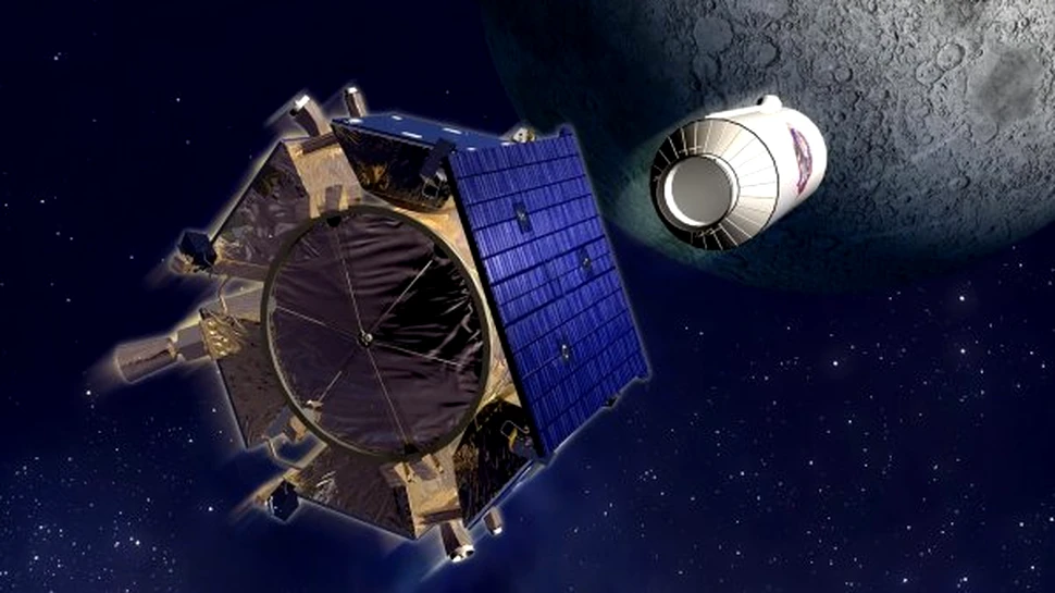 NASA bombardeaza Luna pentru a da de apa