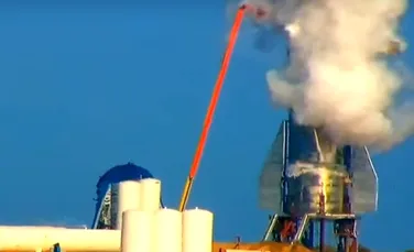 Momentul în care prototipul rachetei Starship Mk-1 a explodat. Elon Musk trebuie să construiască altul pentru a duce oameni pe Lună şi Marte – VIDEO