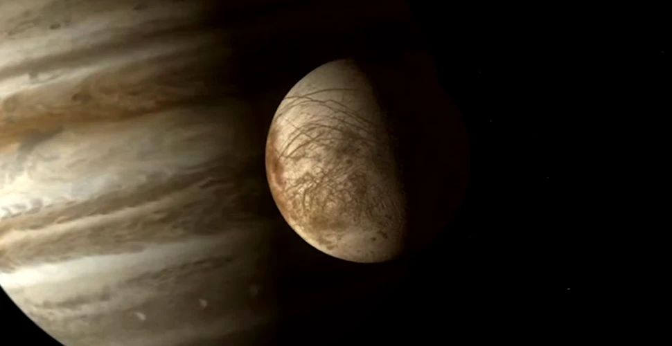 Europa, luna lui Jupiter, ar putea găzdui viaţă extraterestră. Anunţul făcut de NASA