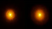 Astronomii au descoperit un gigant ascuns în „ceața” din jurul unei stele tinere