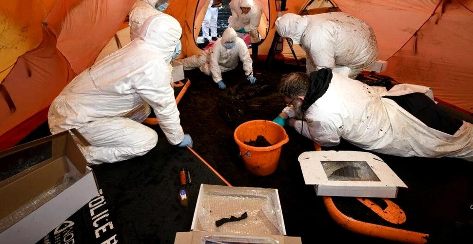 Un cadavru din Epoca Fierului, găsit într-o mlaștină din Irlanda de Nord