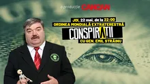 „Conspirații cu gen. Emil Străinu” începe joi, 22 mai, de la 22:00, LIVE pe YouTube CANCAN