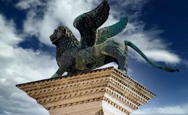 Statuia emblematică a leului înaripat din Veneția ar putea fi de fapt din dinastia Tang din China