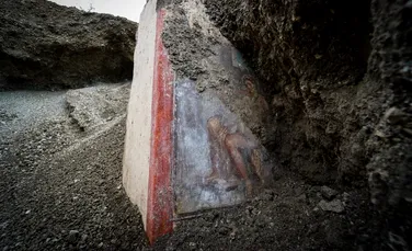 Fresca unei regine ”senzuale” descoperită în Pompeii