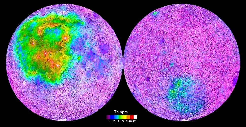 Cel mai mare crater al Lunii dezvăluie secrete despre formarea satelitului nostru natural