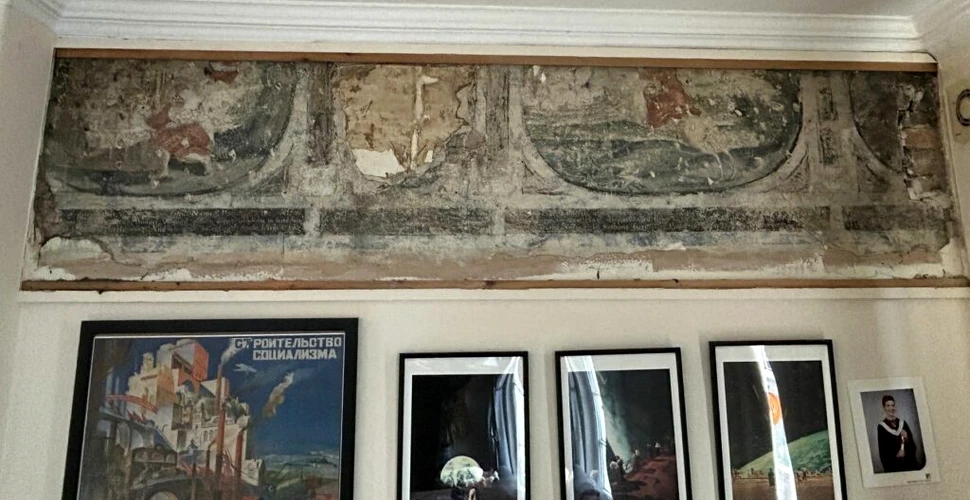 Renovarea unei bucătării a scos la iveală picturi vechi de 400 de ani