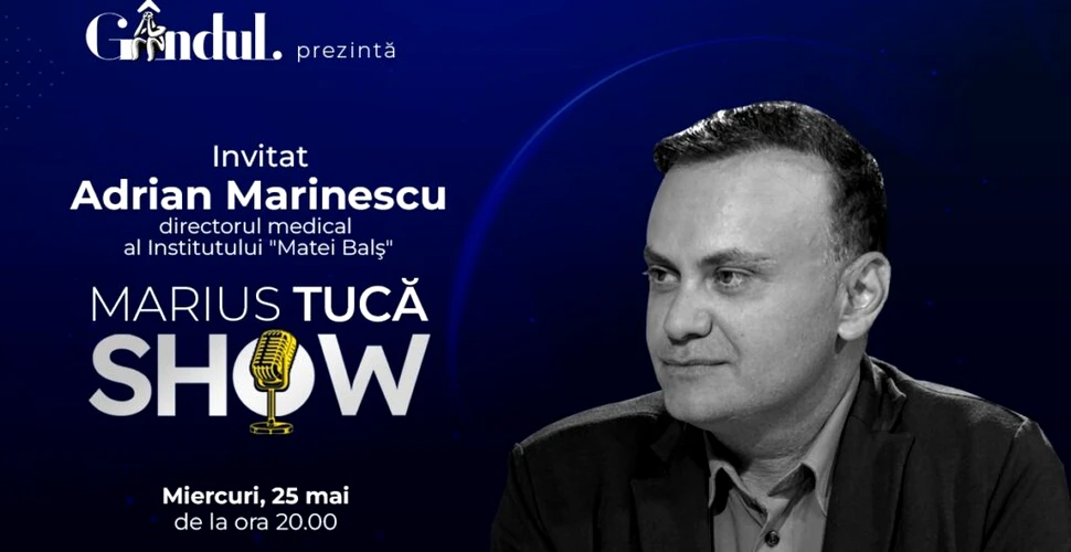 Marius Tucă Show începe miercuri, 25 mai, de la ora 20.00, live pe gandul.ro